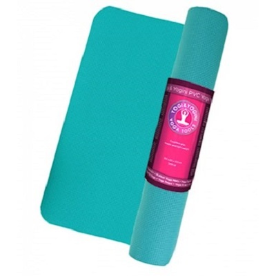 Basis Yogamat, 63x183x0.5cm, kleur turquoise
